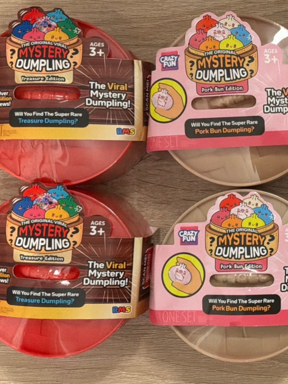 4 Authentic RMS Dumplings